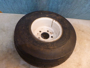 lot 93 image: Tow Master Snowmobile Trailer Tire with Rim