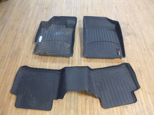 lot 101 image: Weather Tech 3 Piece Floor Liners