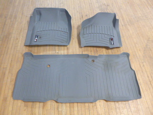 lot 102 image: Weather Tech 3 Piece Floor Liners