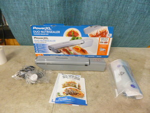 lot 115 image: Power XL Duo Nutrisealer Vacuum Sealer Set