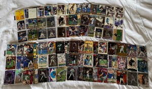 lot 33 image: Randy Johnson 123 Card Basebal Lot - SPx, Chrome, Gold, Inserts, Steel, Diecut, and More