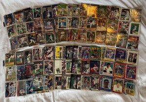 lot 47 image: Roger Clemens 216 Card Baseball Lot with Gold, Holo, Metal, Steel, Inserts and More