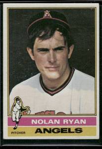 lot 65 image: Nolan Ryan  1976 Topps #330  California Angels Baseball Card