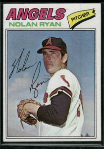 lot 68 image: Nolan Ryan  1977 Topps #650  California Angels Baseball Card