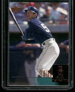 lot 78 image: Ichiro Suzuki RC 2001 Upper Deck Star Rookies #271  Seattle Mariners Baseball Card