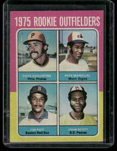 lot 178 image: Jim Rice RC RC 1975 Topps #616  Rookie Outfielders Baseball Card