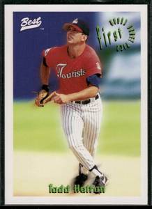 lot 254 image: Todd Helton RC 1995 Best #126  Asheville Tourists Baseball Card