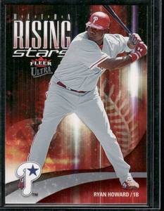 lot 291 image: Ryan Howard  2006 Ultra Rising Stars #URS1  Philadelphia Phillies Baseball Card