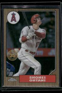 lot 85 image: Shohei Ohtani  2022 Topps Chrome #2  Los Angeles Angels Baseball Card
