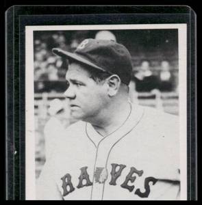 lot 112 image: Babe Ruth  1979 TCMA Renata Galasso #69  New York Yankees Baseball Card