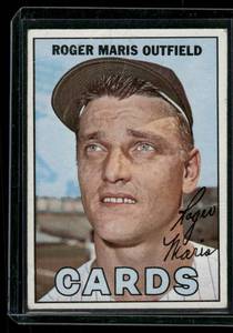 lot 274 image: Roger Maris  1967 Topps #45  St. Louis Cardinals Baseball Card
