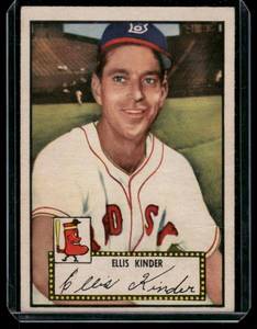 lot 275 image: Ellis Kinder  1952 Topps #78  Boston Red Sox Baseball Card