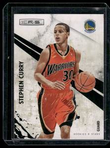 lot 51 image: Stephen Curry 2nd Year  2010 Panini Rookies & Stars #86  Golden State Warriors Basketball Card