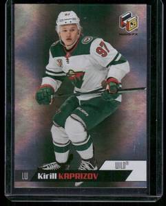 lot 214 image: Kirill Kaprizov Foil RC 2020 Upper Deck HoloGrFx Rookies #HG-1  Minnesota Wild Hockey Card