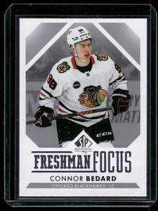 lot 218 image: Connor Bedard RC 2024 Upper Deck Ice Sub Zero Stars #5  Chicago Blackhawks Hockey Card