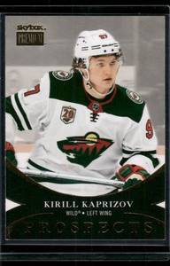 lot 221 image: Kirill Kaprizov RC 2020 Skybox Metal Universe Premium Prospects #PP-37  Minnesota Wild Hockey Card