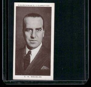 lot 83A image: 1938 Boxing Personalities C.H. Douglas #41 Churchmans Cigarettes Vintage Card