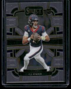 lot 105A image: CJ Stroud RC 2023 Select Concourse #41 Rookie Football Card