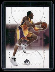 lot 108A image: Kobe Bryant 2001 SP Authentic Upper Deck #39 Basketball Card