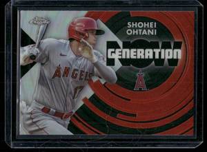 lot 115A image: Shohei Ohtani 2022 Topps Chome Generation Now #GNC-5 Baseball Card