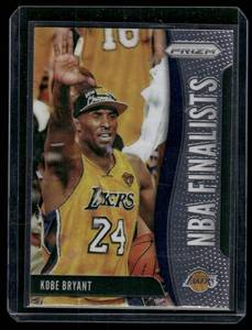 lot 125A image: Kobe Bryanr 2019-20 Prizm NBA Finalists #9 Basketball Card