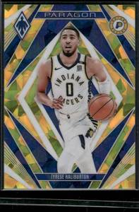 lot 144A image: Tyrese Haliburton 175 2023 Phoenix Paragon #25, nuumbered 121175, Basketball Card