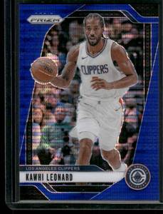 lot 145A image: Kawhi Leonard 99 2024 Prizm #189, numbered 3599, basketball Card