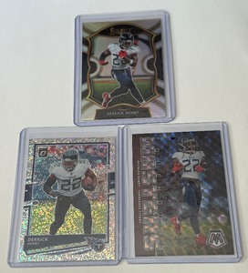 lot 73A image: Derrick Henry 3 Card Prizm Football Lot