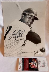 lot 47B image: Tony Oliva Signed 8x10 Photo with JSA COA - Minnesota Twins Baseball