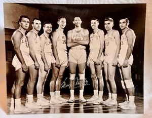 lot 43B image: George Mikan Signed 8x10 Basketball Photo