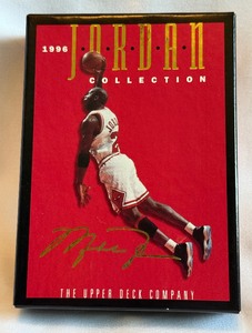 lot 51B image: Michael Jordan 1996 Upper Deck Jordan Collection Oversized Card Set