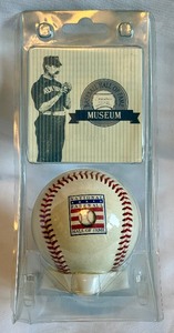 lot 306A image: National Baseball Hall of Fame Museum New Sealed Baseball
