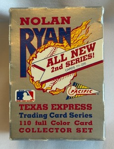 lot 308A image: Nolan Ryan 1992 Pacific Texas Express 110 Card Baseball Set
