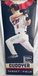 lot 23B image: Michael Cuddyer Signed Target Field Minnesota Twins Stadium Banner