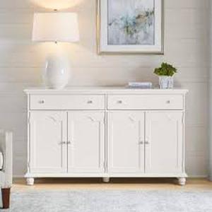 lot 3 image: StyleWell Dowden Ivory Buffet Customer Returns See Pictures