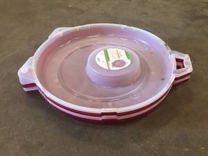 lot 7 image: Wreath Storage Box  Customer Returns See Pictures