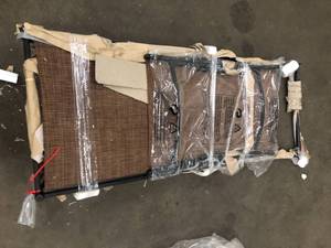 lot 20 image: Hampton Bay Niles Park Adjustable Chaise Lounge    Customer Returns See Pictures