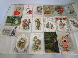 lot 40 image: Valentine Postcards 1907-1915