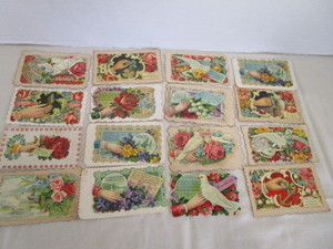 lot 44 image: Victorian Calling Cards