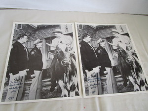 lot 47 image: Hal Smith Autographed B&Ws