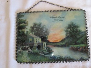 lot 75 image: Lakeside Garage Chain Print