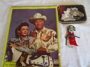lot 78 image: Rogers  Evans, Autry pin