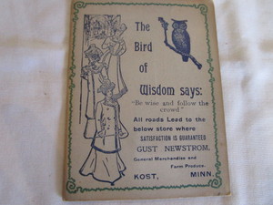 lot 82 image: Kost, MN Needle Folder