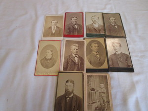 lot 99 image: Cartes de Visite Cards