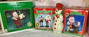 lot 161 image: Animated Santa Light Up Collection