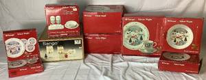 lot 45 image: Sango Silent Night Dinnerware Set