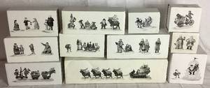 lot 276 image: Heritage Village Dept 56 Village Accessories - Includes Town People - Lot 2 - 11 boxes