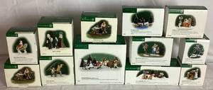 lot 272 image: Dept 56 New England Village Series Accessories - Town People - 12 boxes