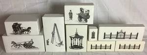 lot 277 image: Heritage Village Dept 56 Village Accessories - Includes Town People - Lot 3- 9 boxes