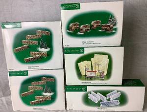 lot 301 image: Dept 56 Village Accessories - Village Structures